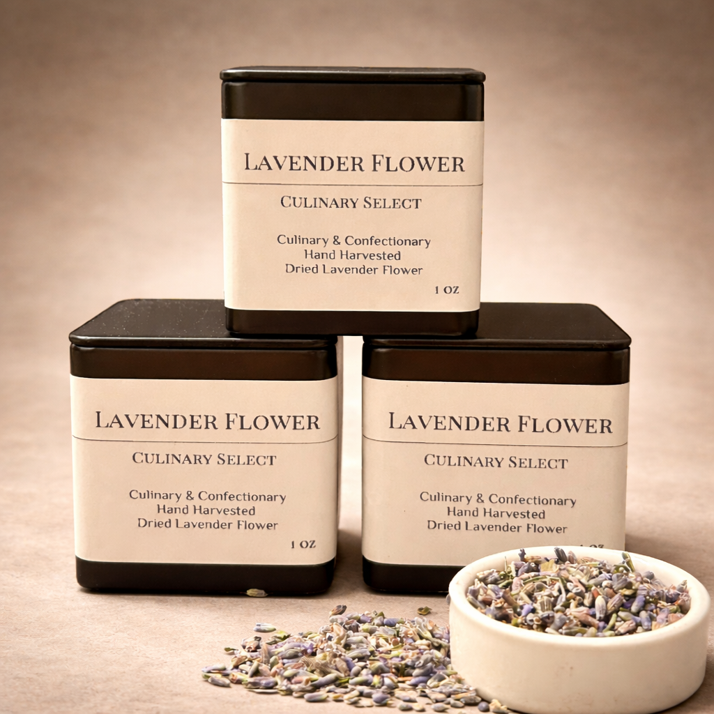 Lavender Flower · Culinary Select · 1 oz Tin