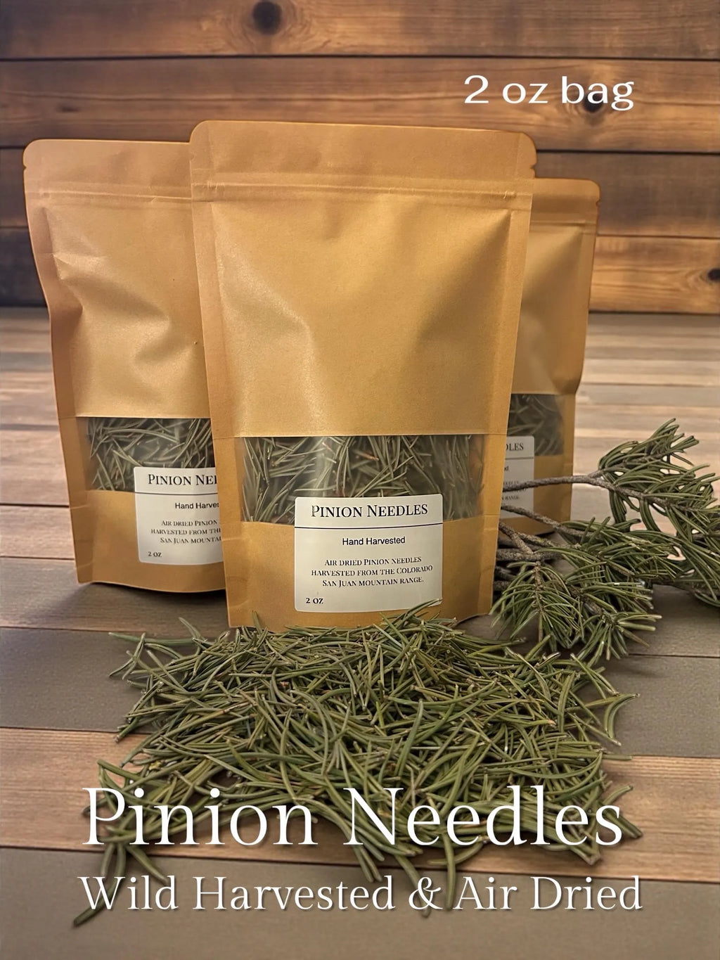 Pinyon Pine Needles — Wild Harvested Botanical